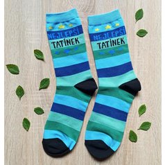 Veselé ponožky Nejlepší tatínek