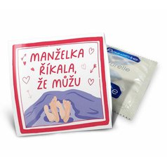 Vtipný kondom Manželka říkala že můžu